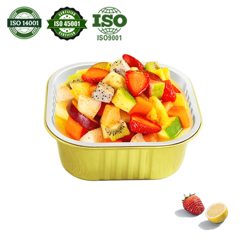 Sealable Aluminum Foil Containers Of Square1