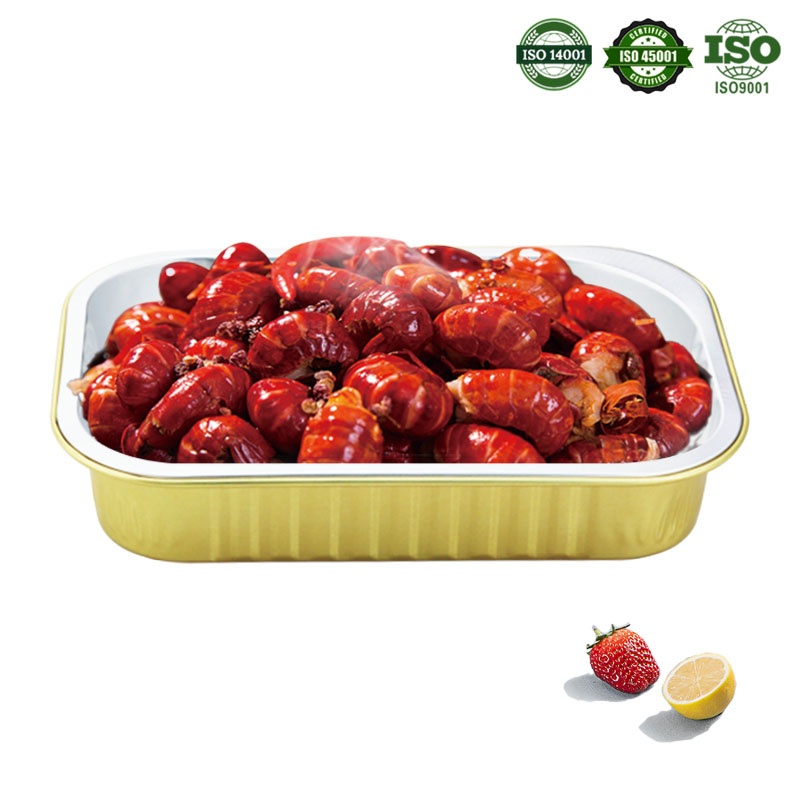 Sealable Aluminum Foil Containers Of Square2
