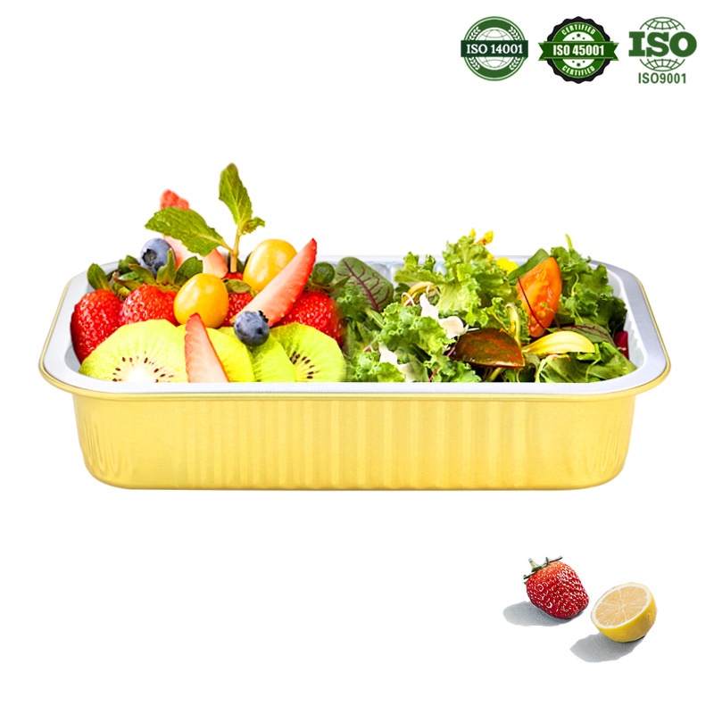 Sealable Aluminum Foil Containers Of Square4