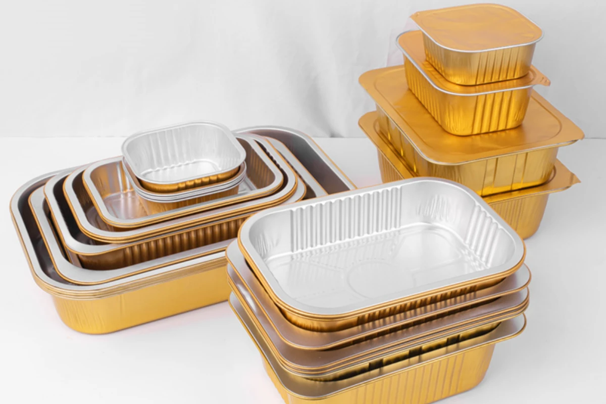 Envases de Aluminio con Tapas