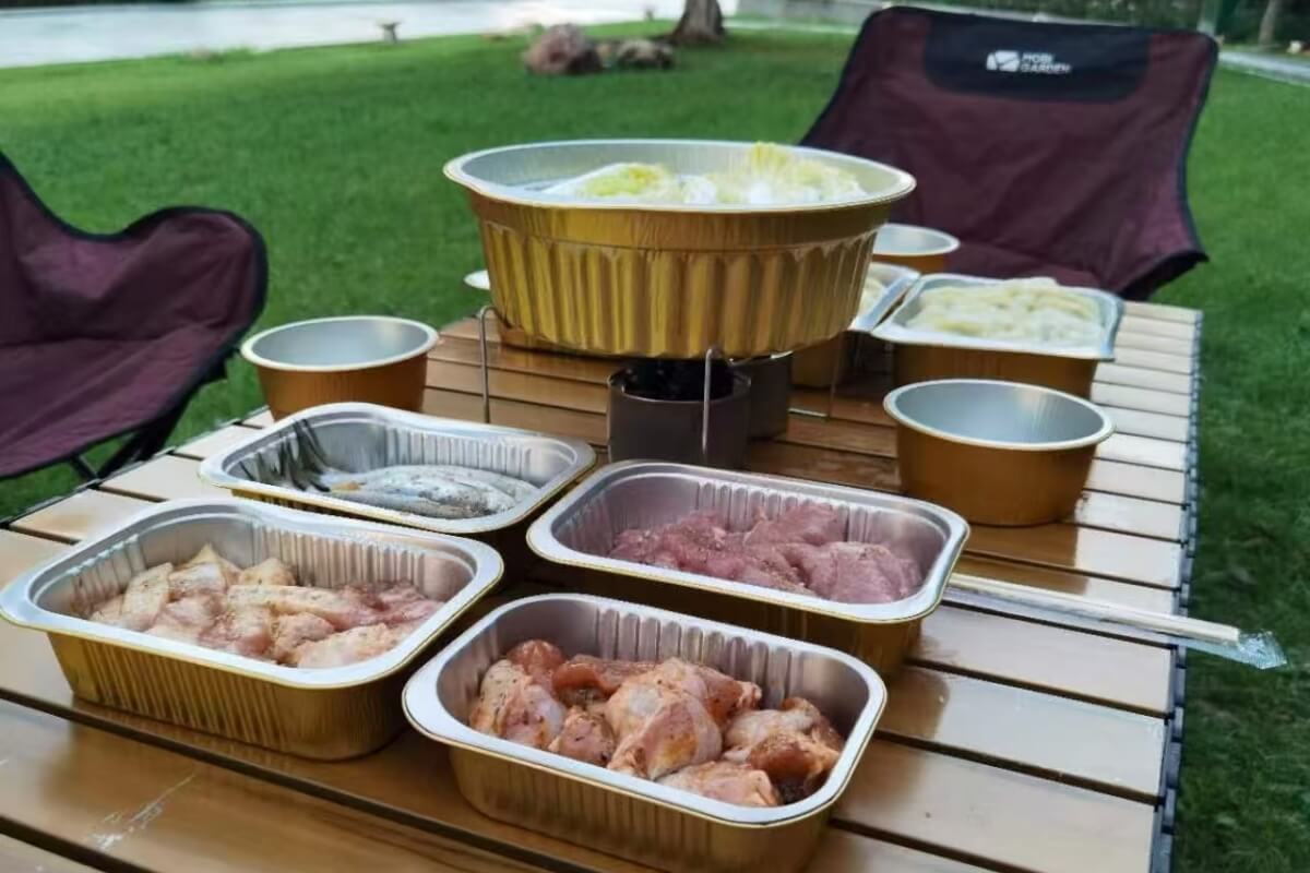 Envases de Aluminio para Picnics